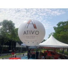 Advertising giant helium balloon